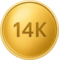 14k Yellow Gold