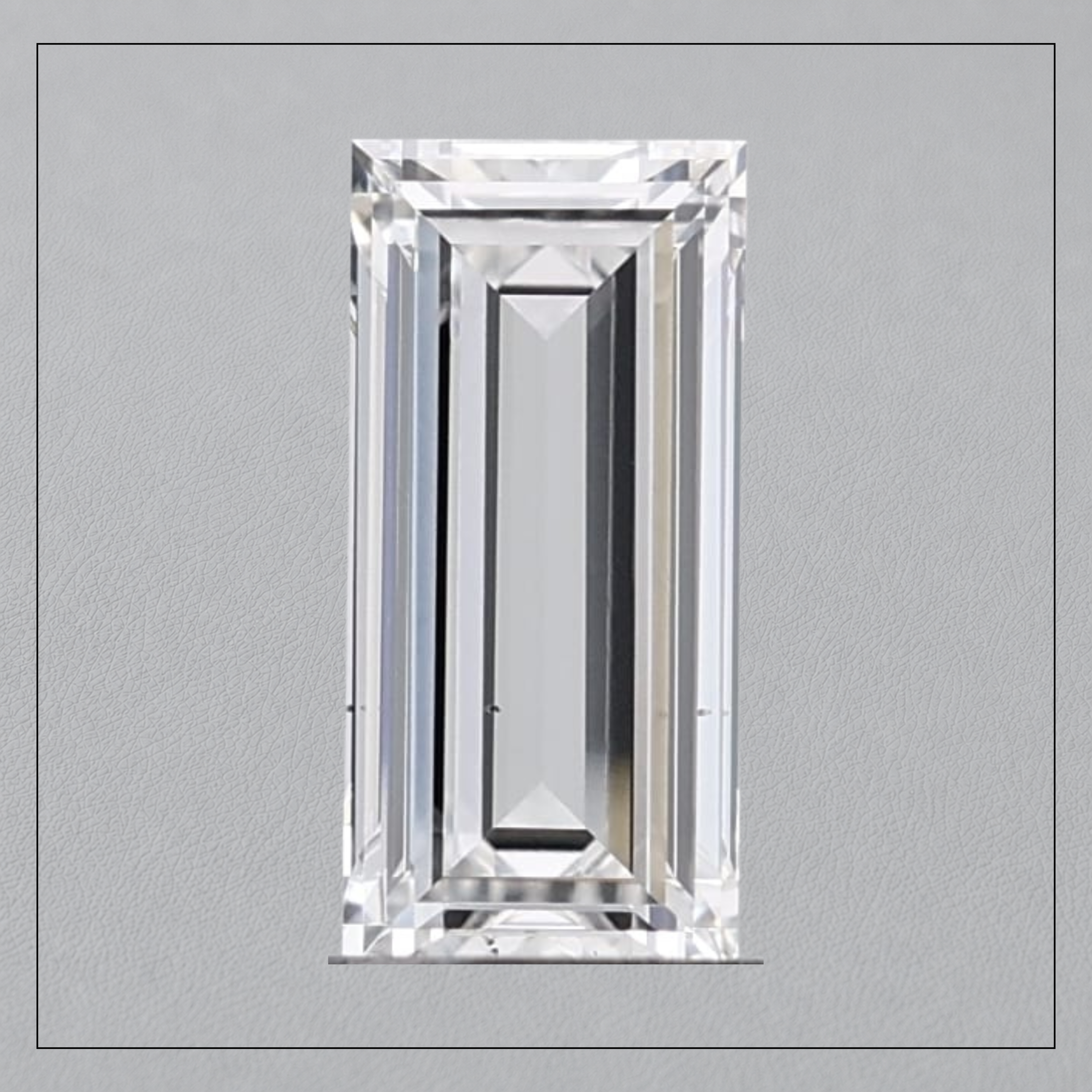 1.5 CT VS2 D Baguette Lab Grown Diamond