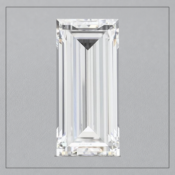 5.00 CT VVS2 E Baguette Lab Grown Diamond