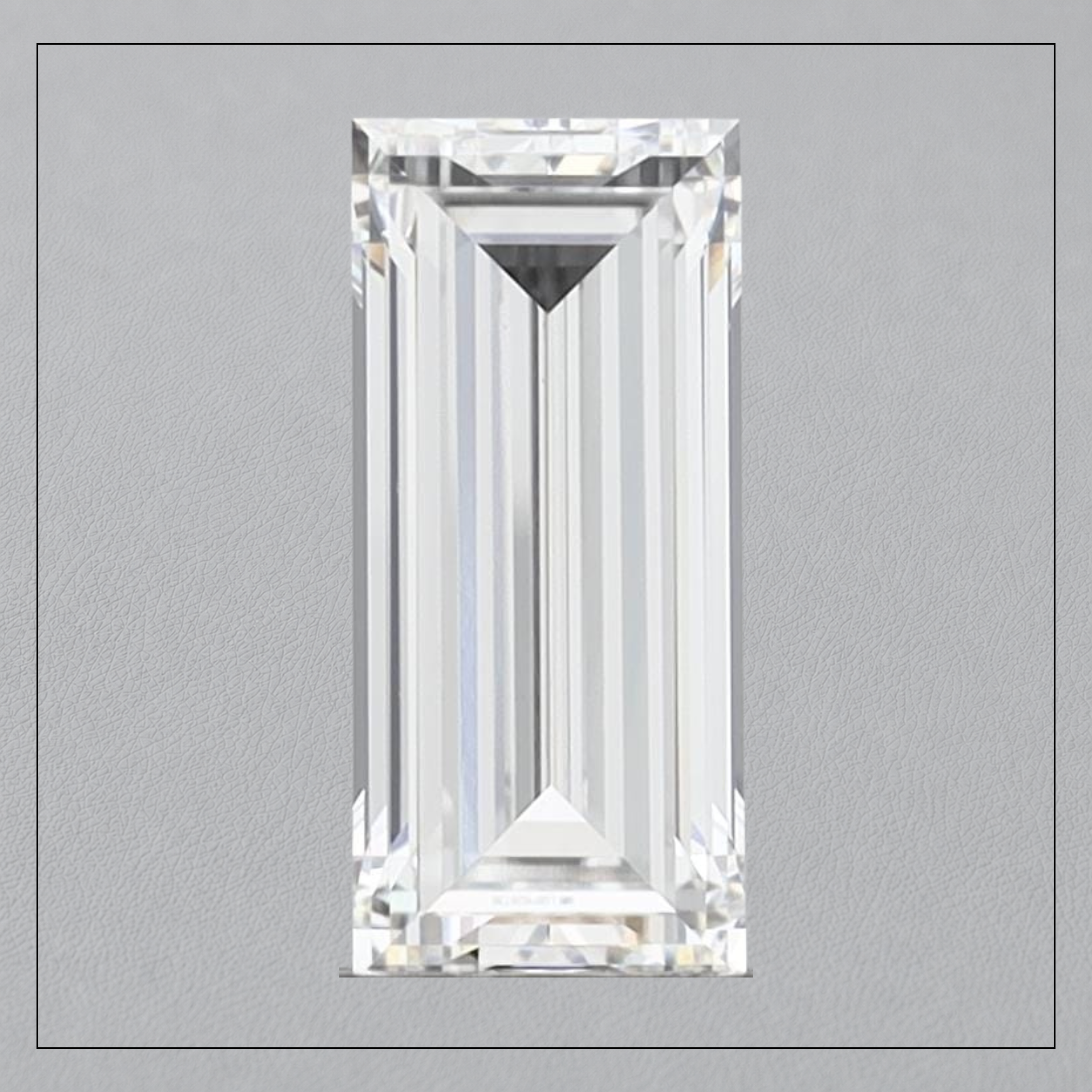 5.00 CT VVS2 E Baguette Lab Grown Diamond