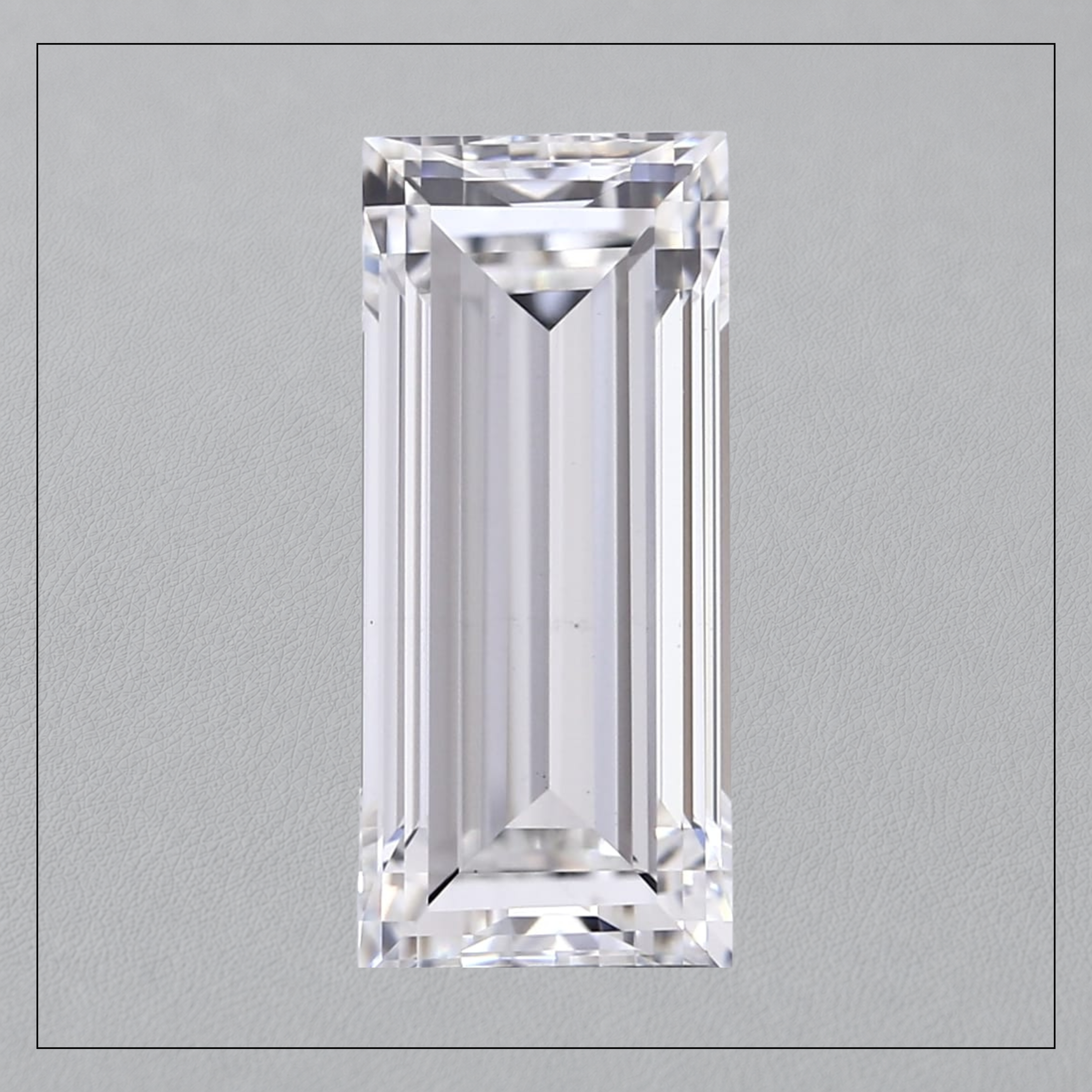 2.00 CT VS2 F Baguette Lab Grown Diamond
