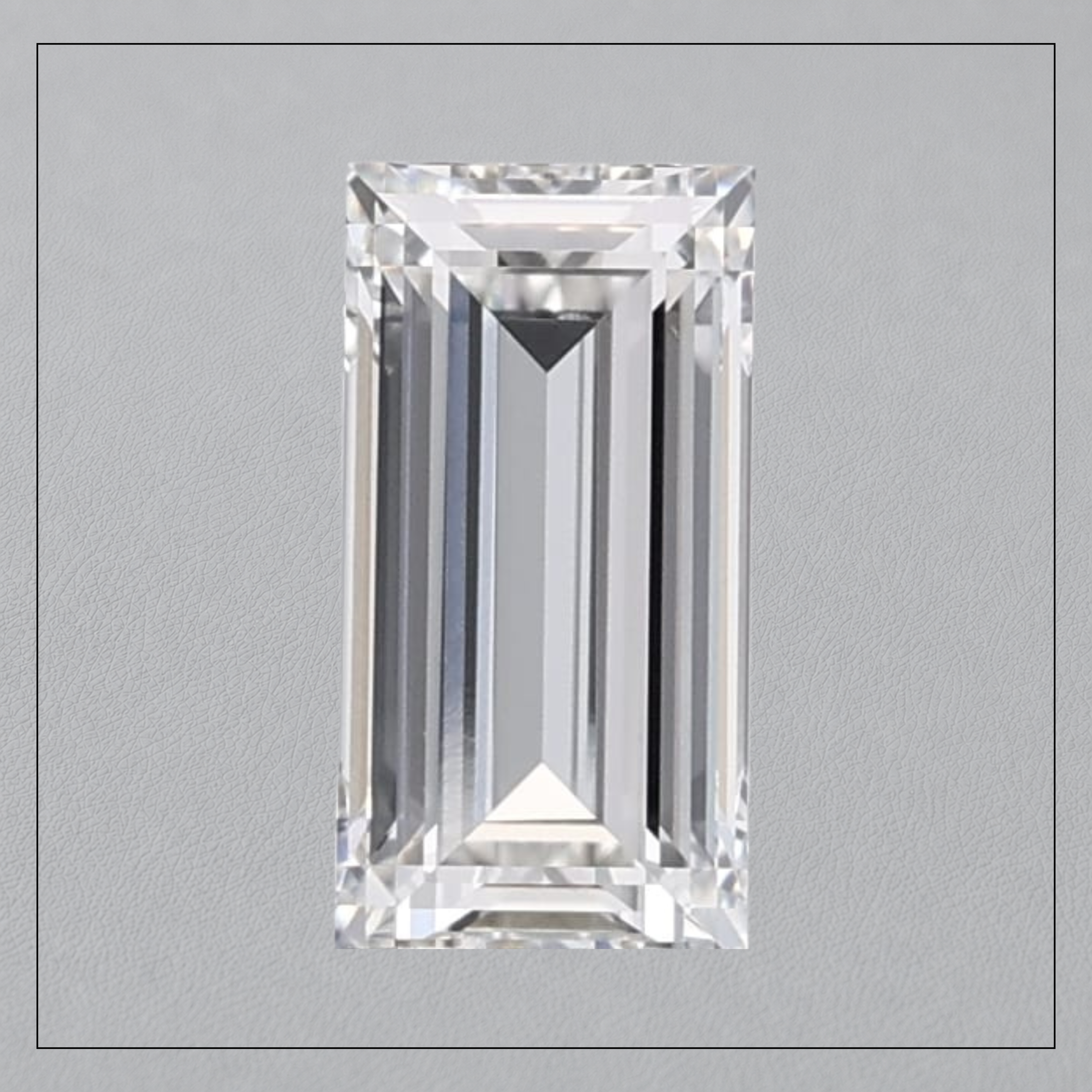 2.00 CT VVS2 F Baguette Lab Grown Diamond