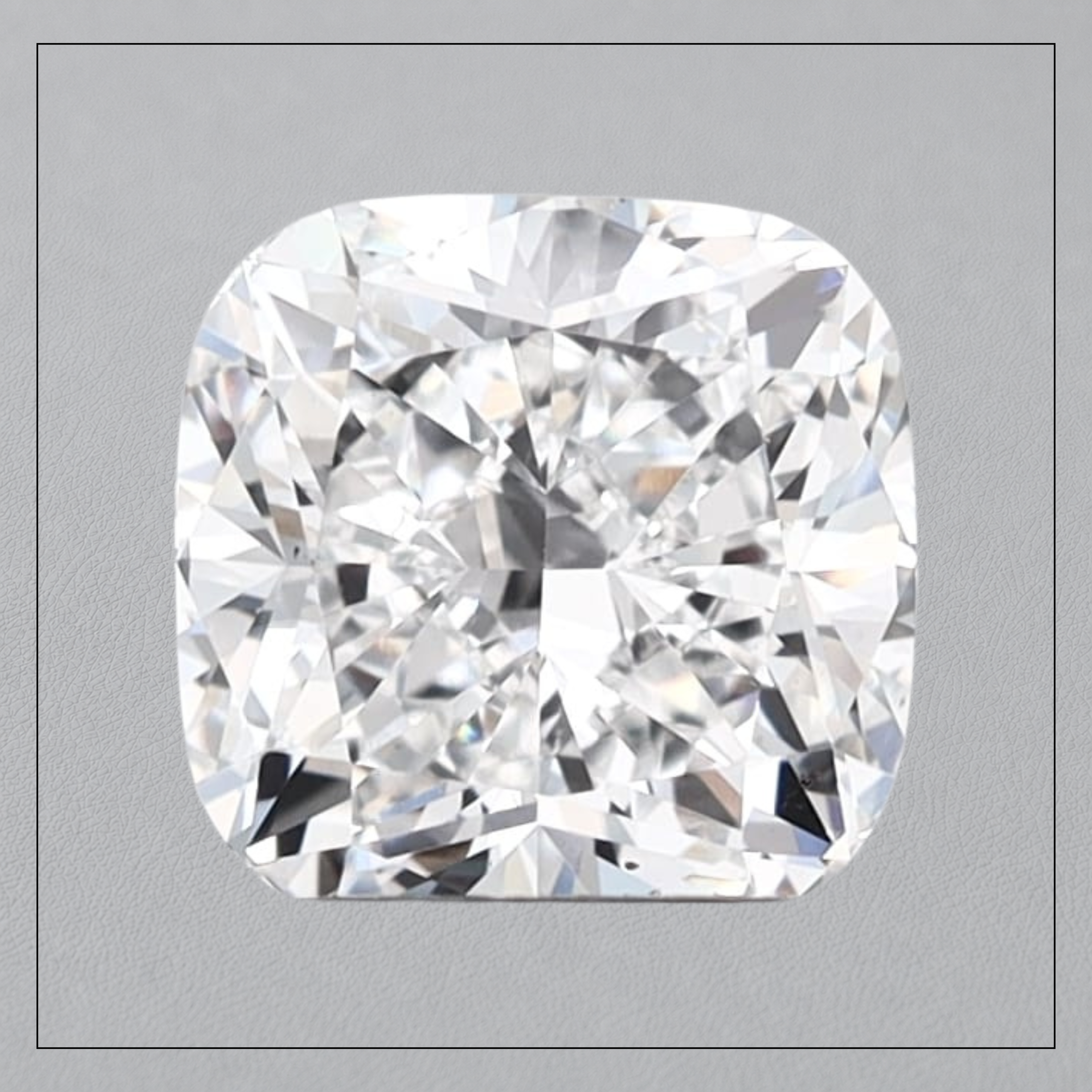 1.00 CT VS1 D Cushion Lab Grown Diamond