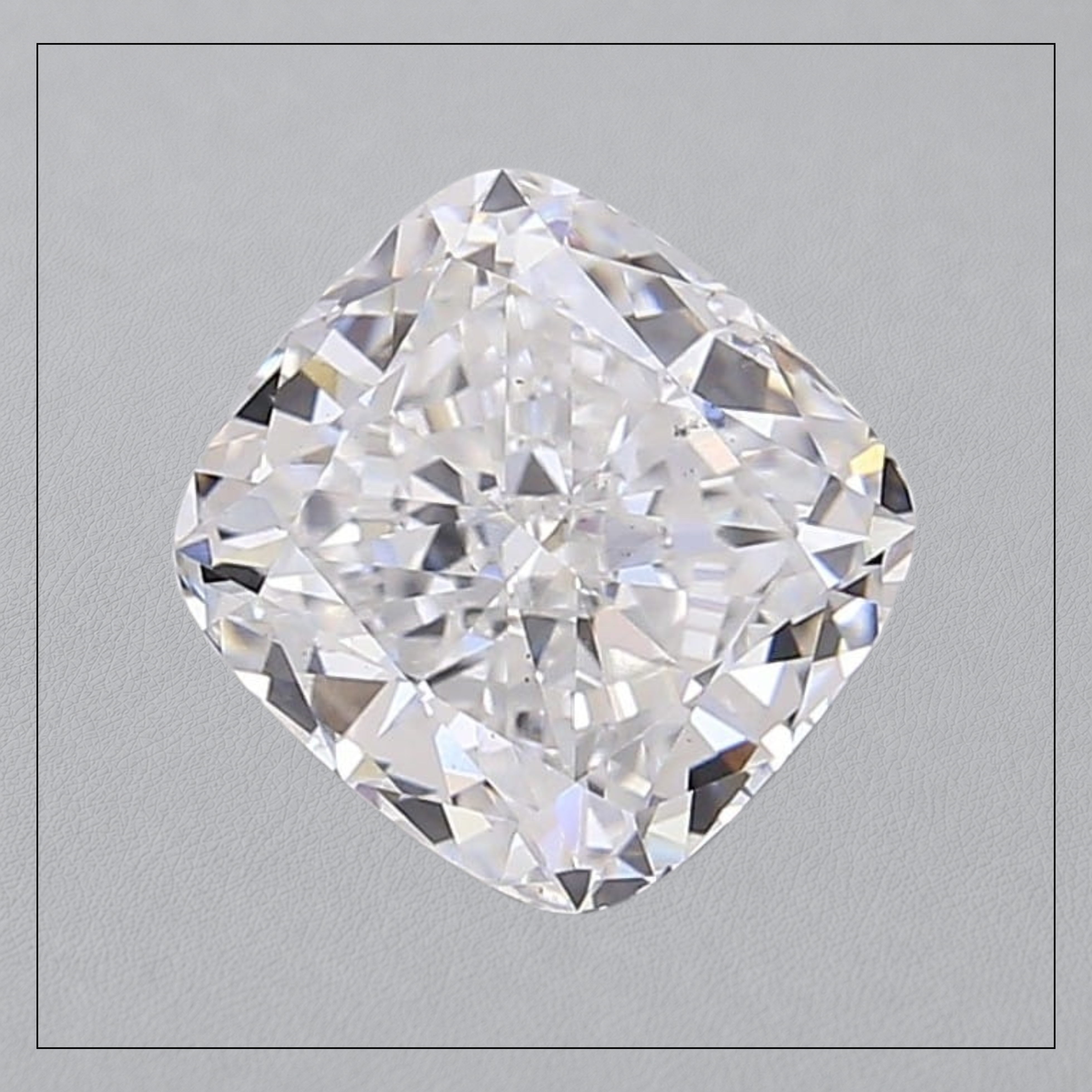 5.00 CT VS1 E Cushion Lab Grown Diamond