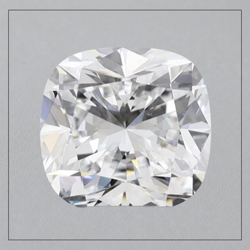 1.00 CT VVS1 E Cushion Lab Grown Diamond