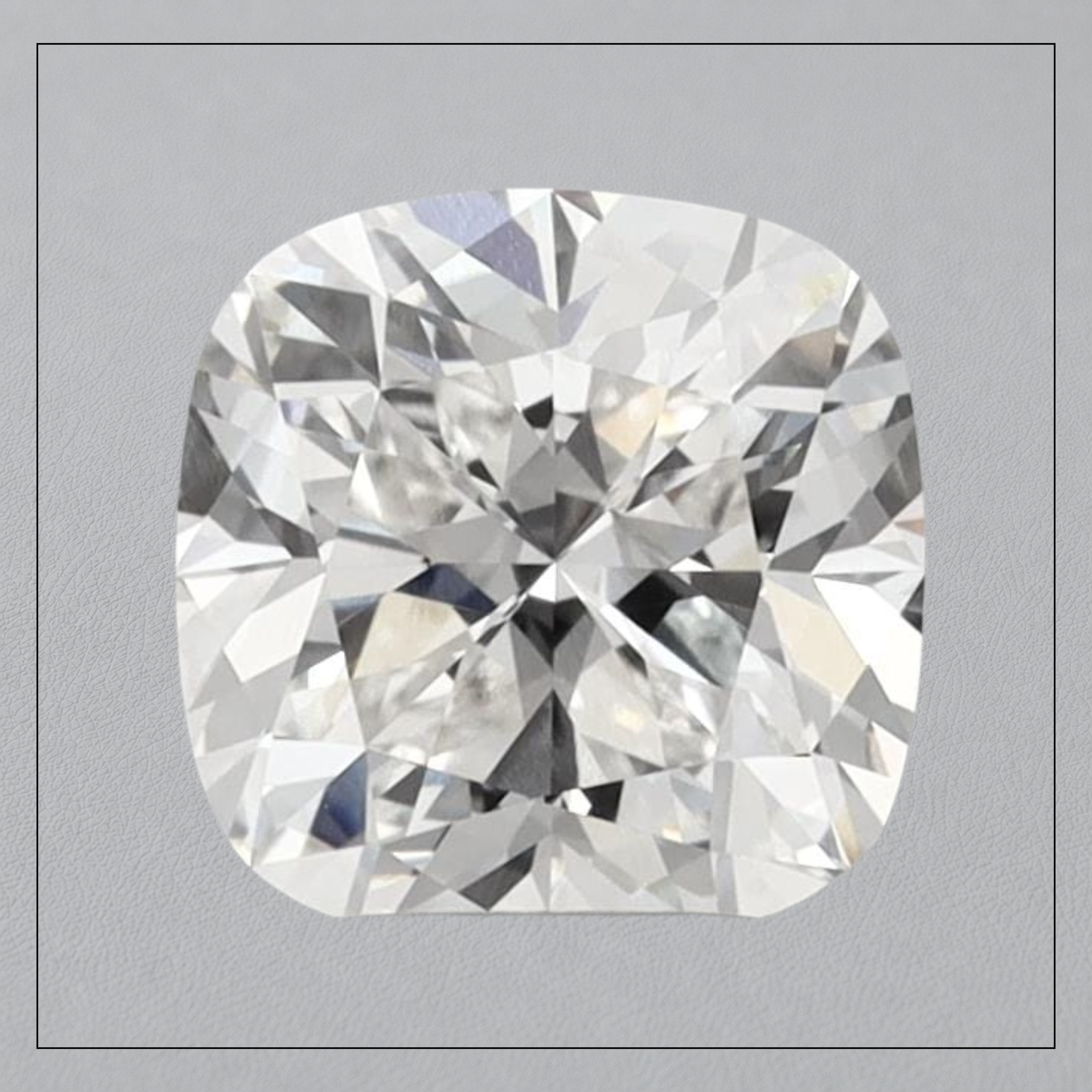 4.00 CT VVS1 F Cushion Lab Grown Diamond