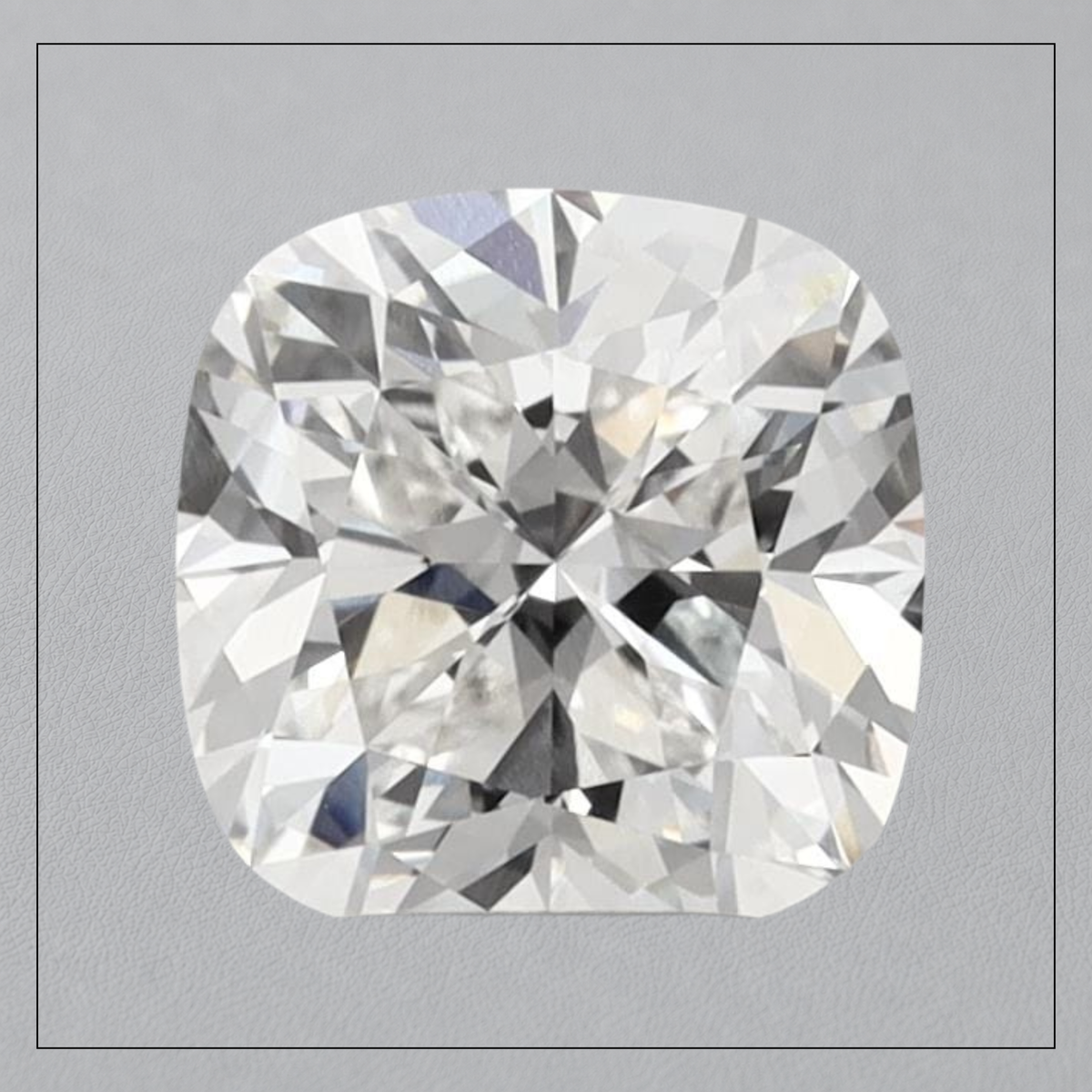 2.00 CT VVS2 F Cushion Lab Grown Diamond