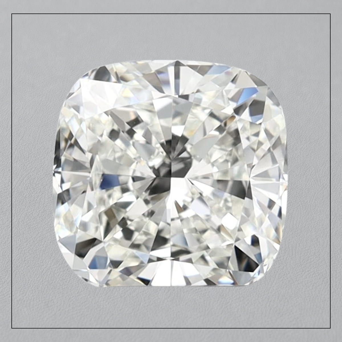 5.00 CT VVS1 G Cushion Lab Grown Diamond