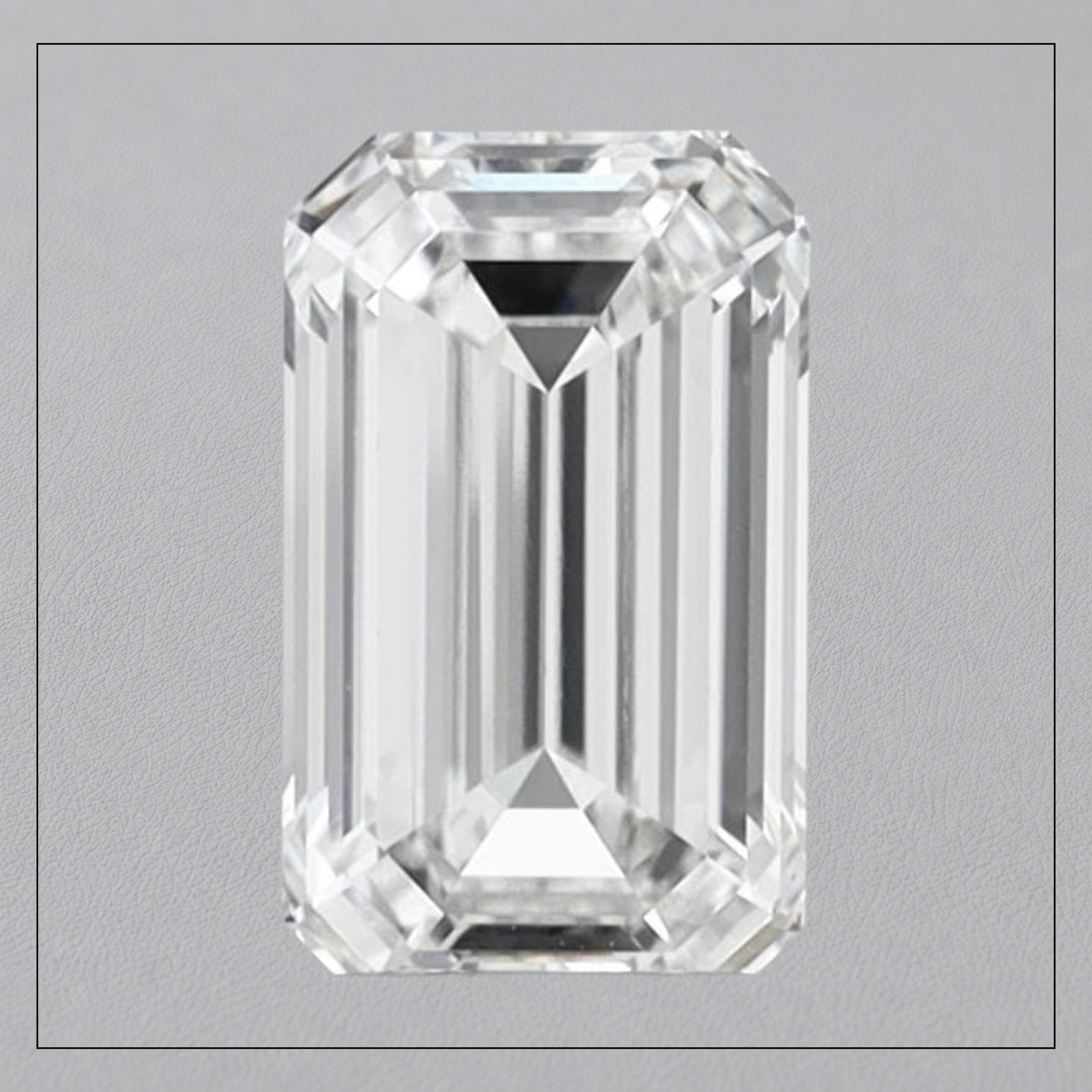1.00 CT VVS2 E Emerald Lab Grown Diamond