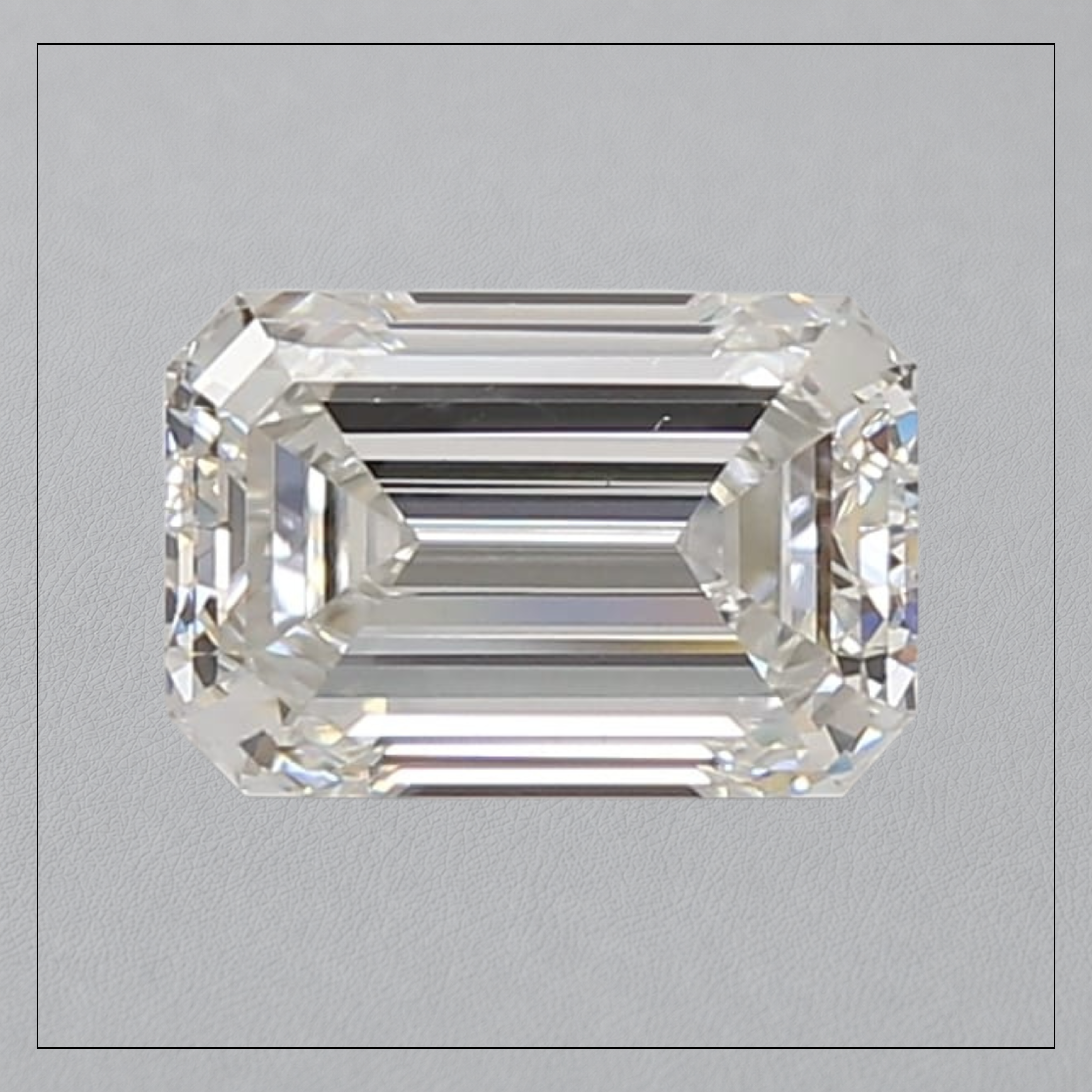 1.00 CT VS2 F Emerald Lab Grown Diamond