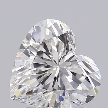 1.5 CT VS1 E Heart Lab Grown Diamond