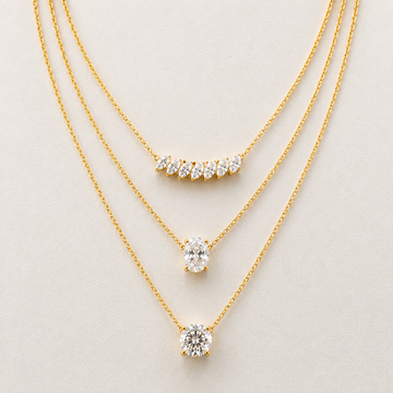 The Orliena 7.00 CT Diamond Necklace | Gold