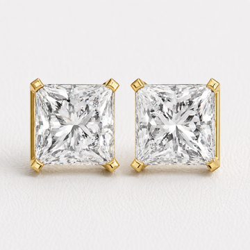 The Caelivra 3.04 CT Princess Stud Earrings