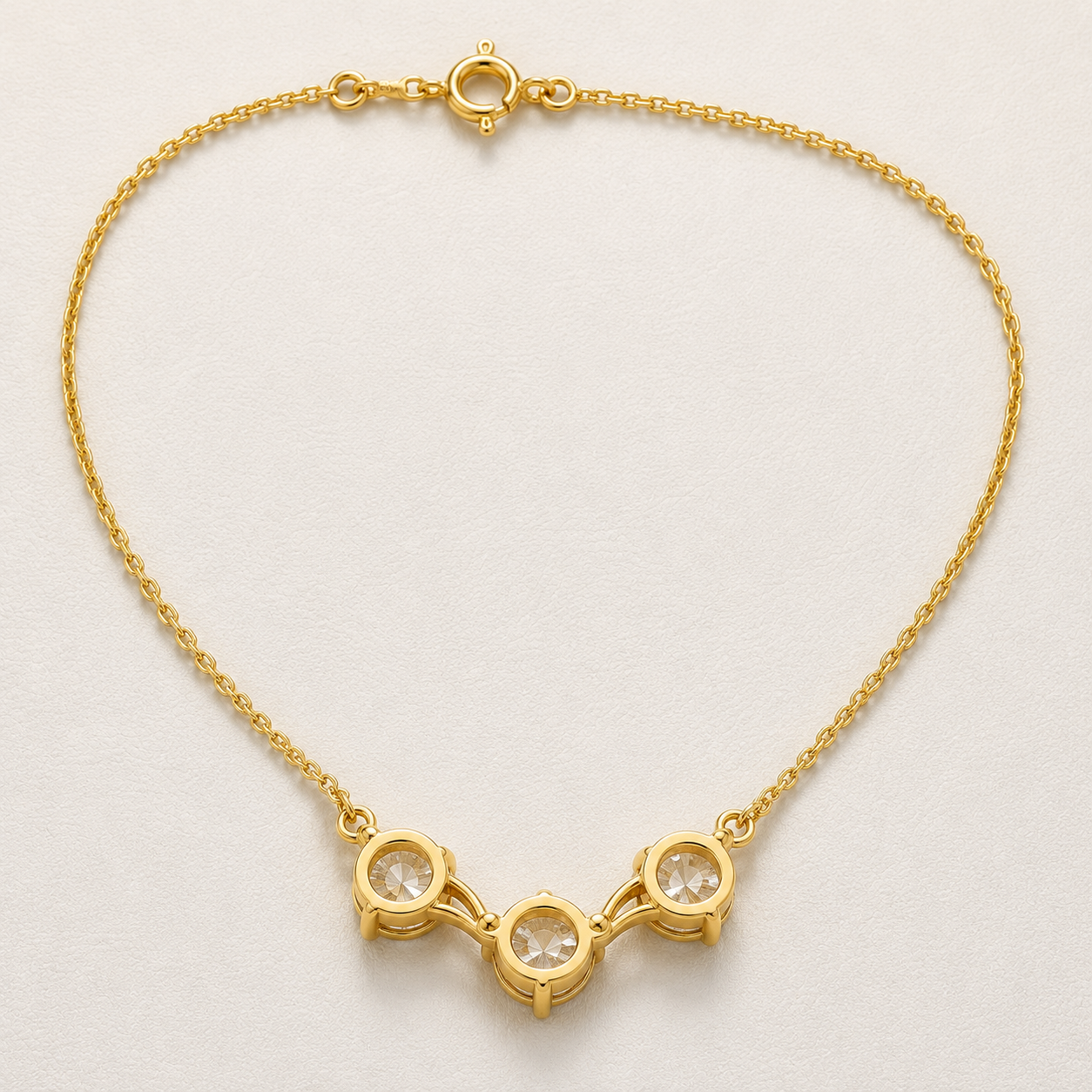 The Élaris 4.50 CT Diamond Necklace | Gold