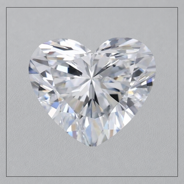 2.00 CT VVS2 D Heart Lab Grown Diamond
