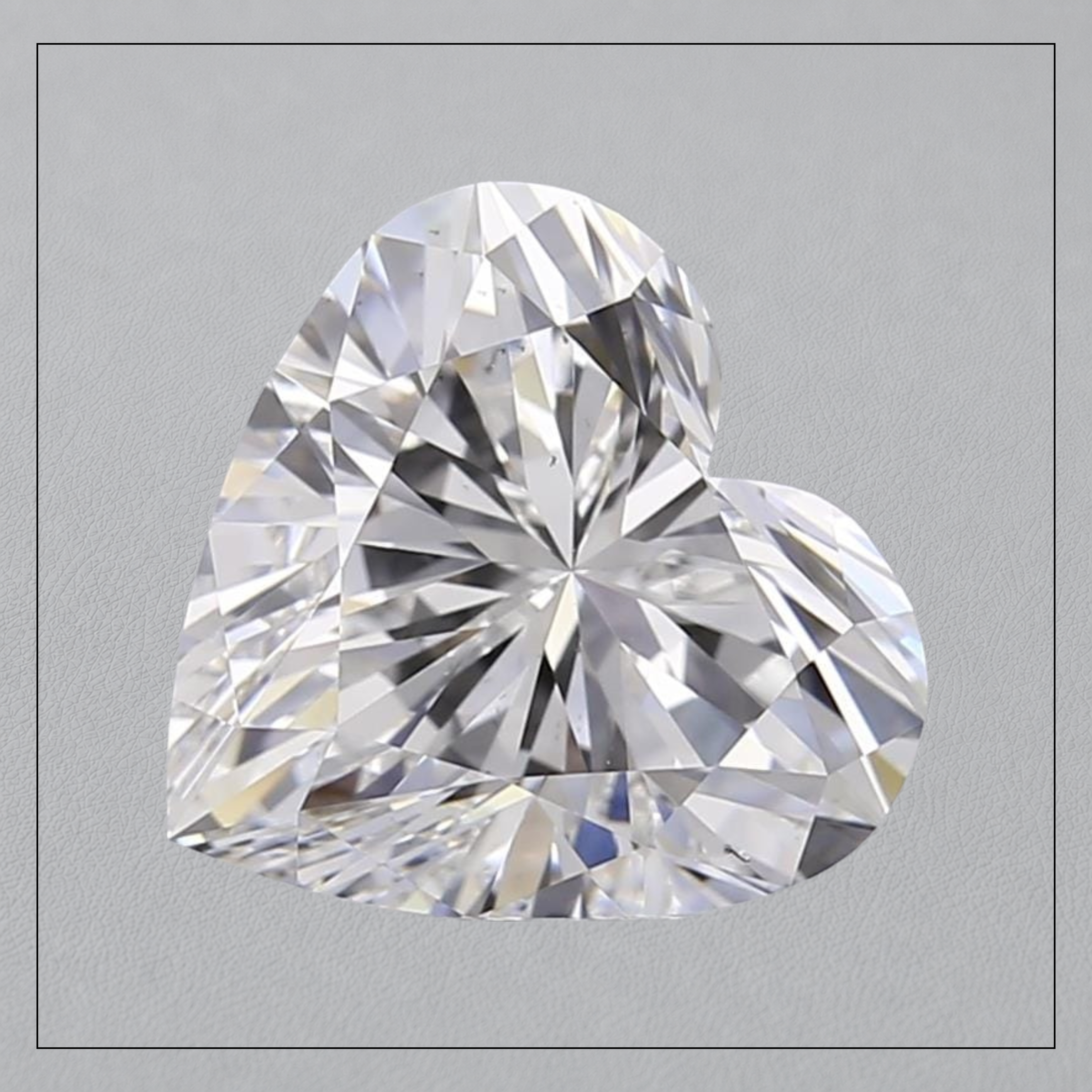 3.00 CT VS1 E Heart Lab Grown Diamond