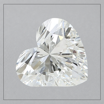 1.00 CT VVS2 F Heart Lab Grown Diamond