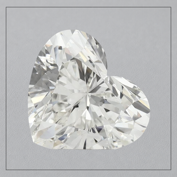 2.00 CT VVS2 G Heart Lab Grown Diamond