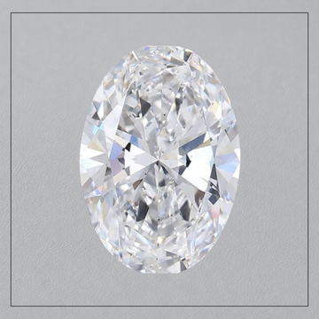 4.00 CT VVS1 D Oval Lab Grown Diamond