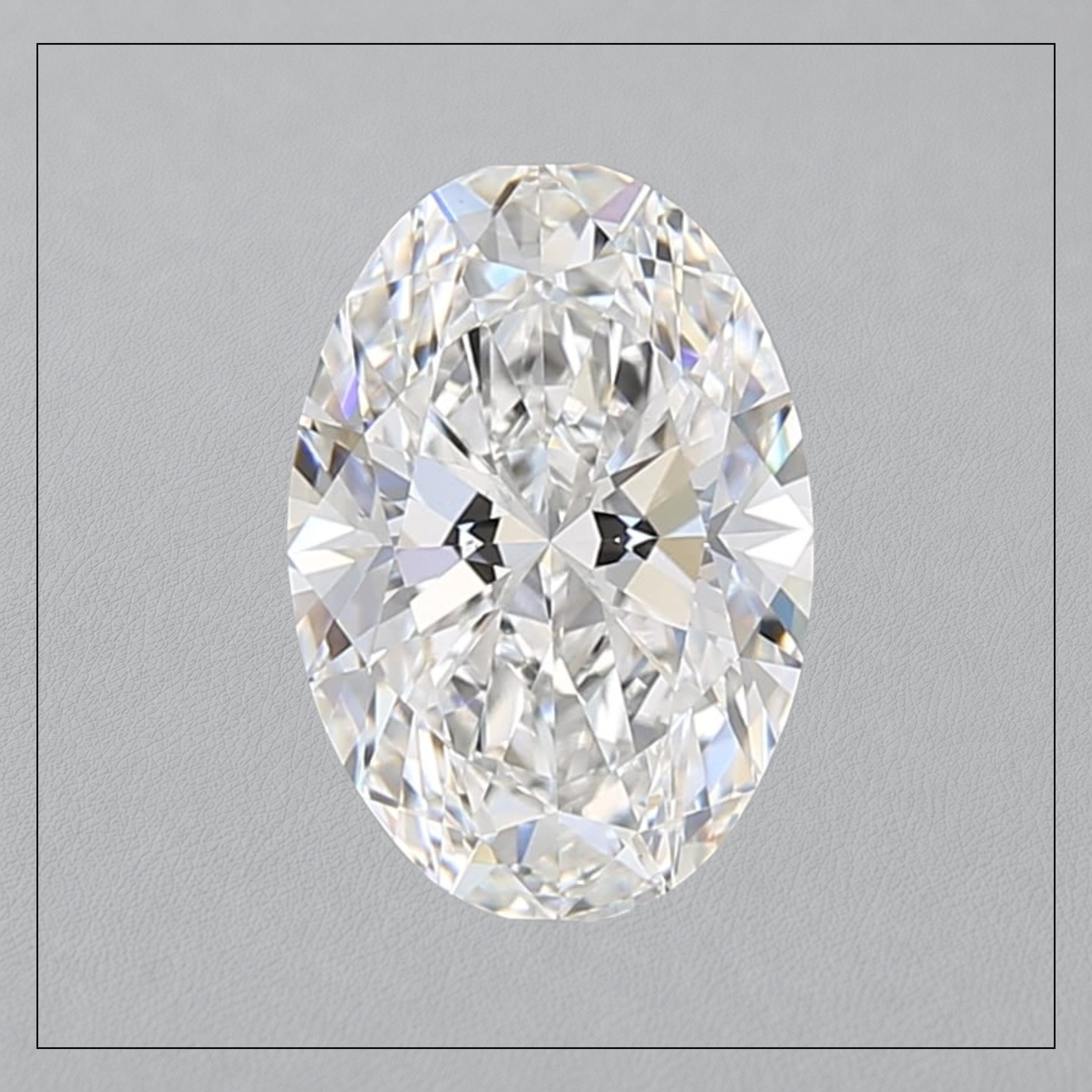 3.00 CT VS2 E Oval Lab Grown Diamond