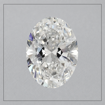 2.5 CT VVS1 E Oval Lab Grown Diamond