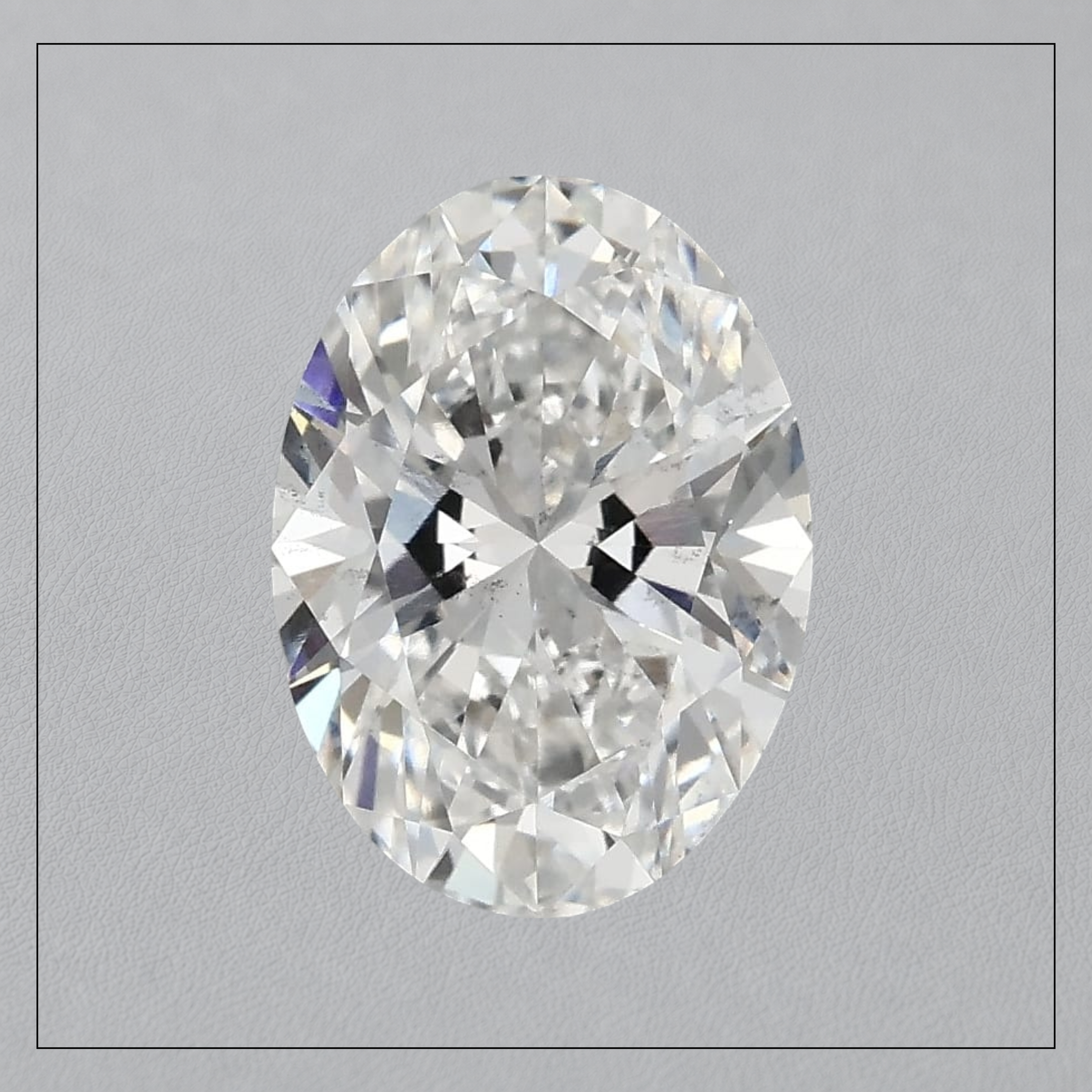 4.00 CT VVS2 E Oval Lab Grown Diamond