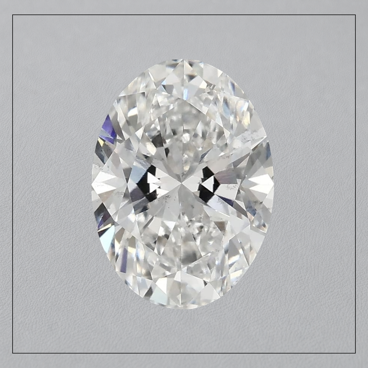 3.00 CT VVS1 E Oval Lab Grown Diamond