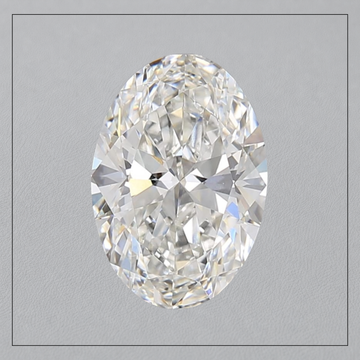 2.5 CT VS1 F Oval Lab Grown Diamond