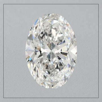 1.5 CT VVS1 F Oval Lab Grown Diamond