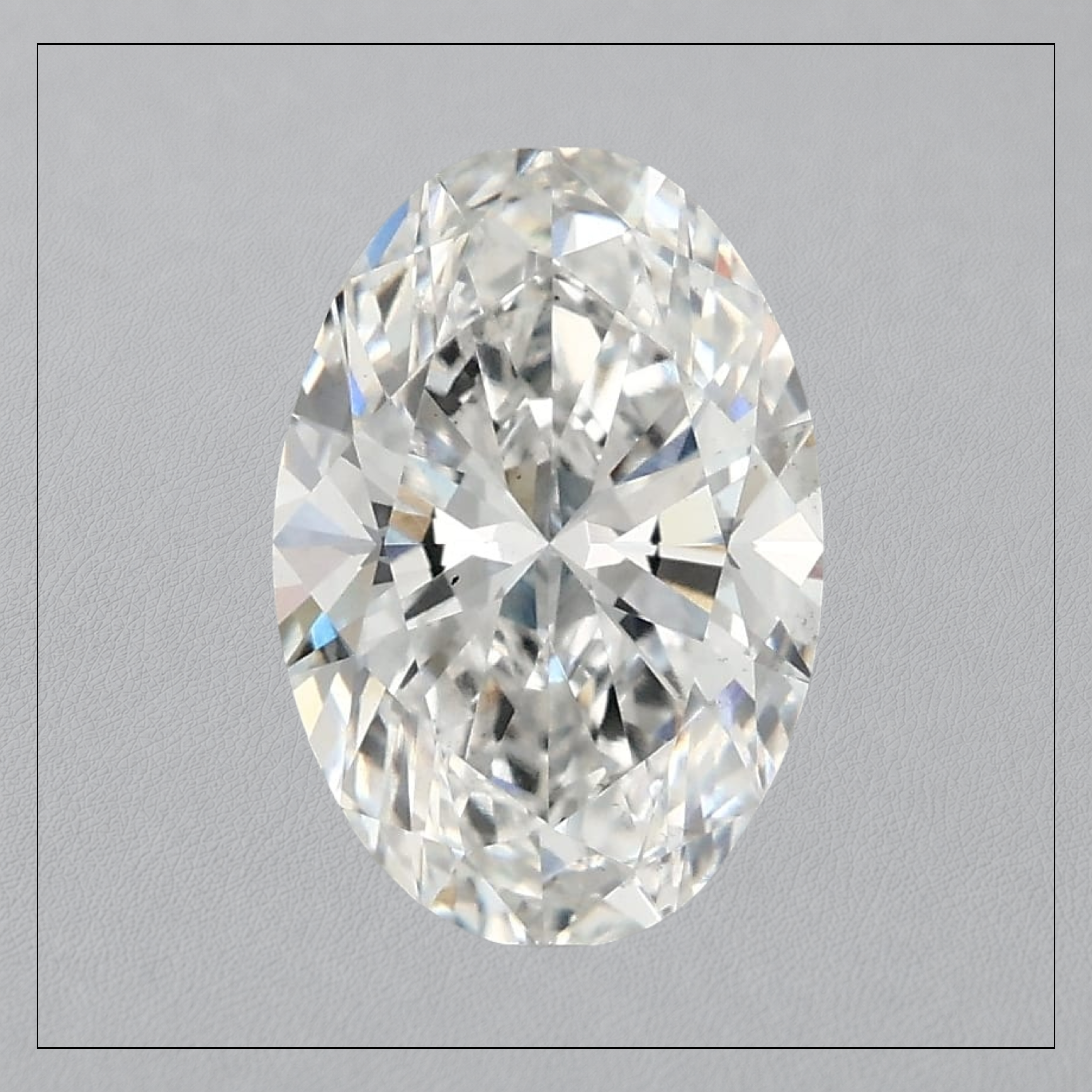1.5 CT VVS1 F Oval Lab Grown Diamond
