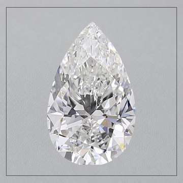 5.00 CT VS2 F Pear Lab Grown Diamond