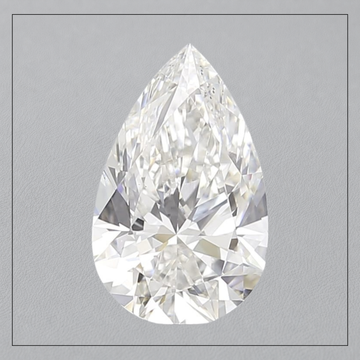 1.00 CT VS1 G Pear Lab Grown Diamond