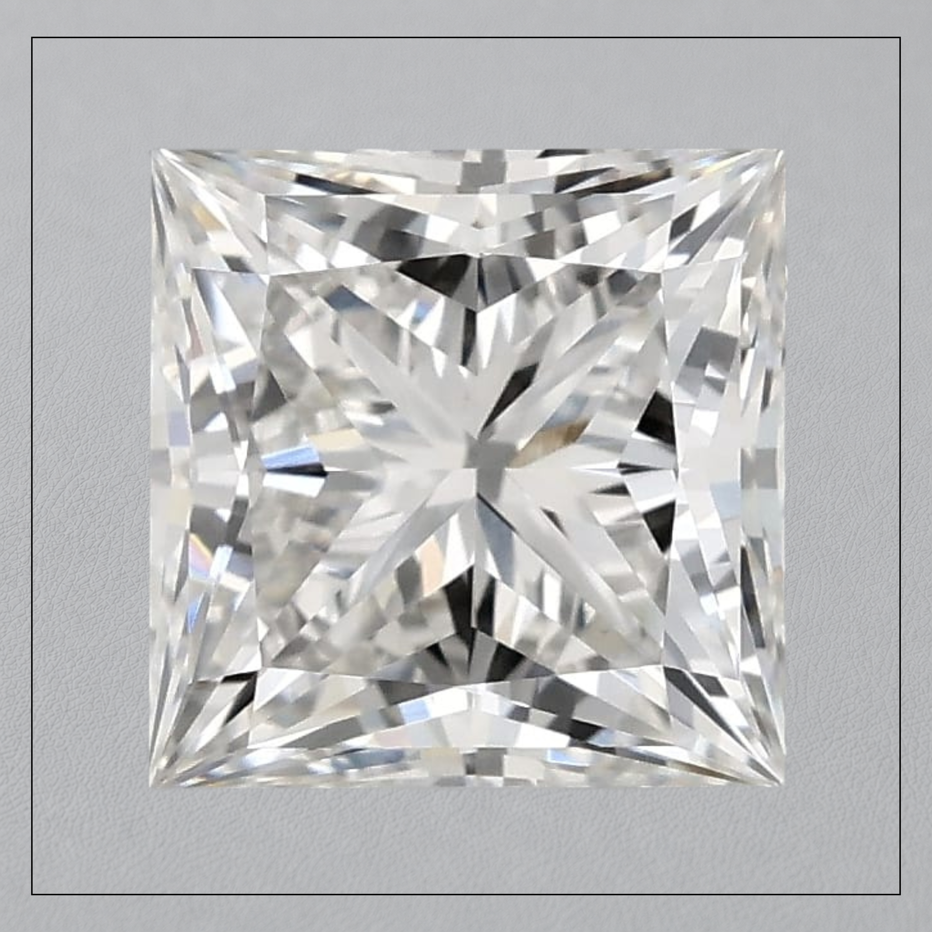 1.00 CT VVS1 F Princess Lab Grown Diamond