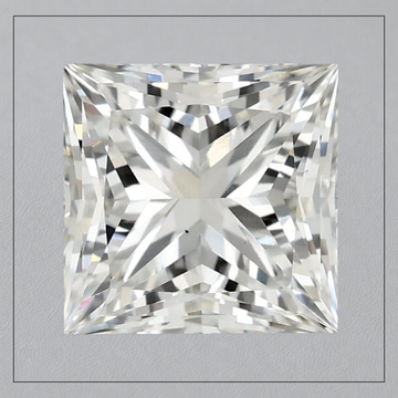 4.00 CT VS2 G Princess Lab Grown Diamond
