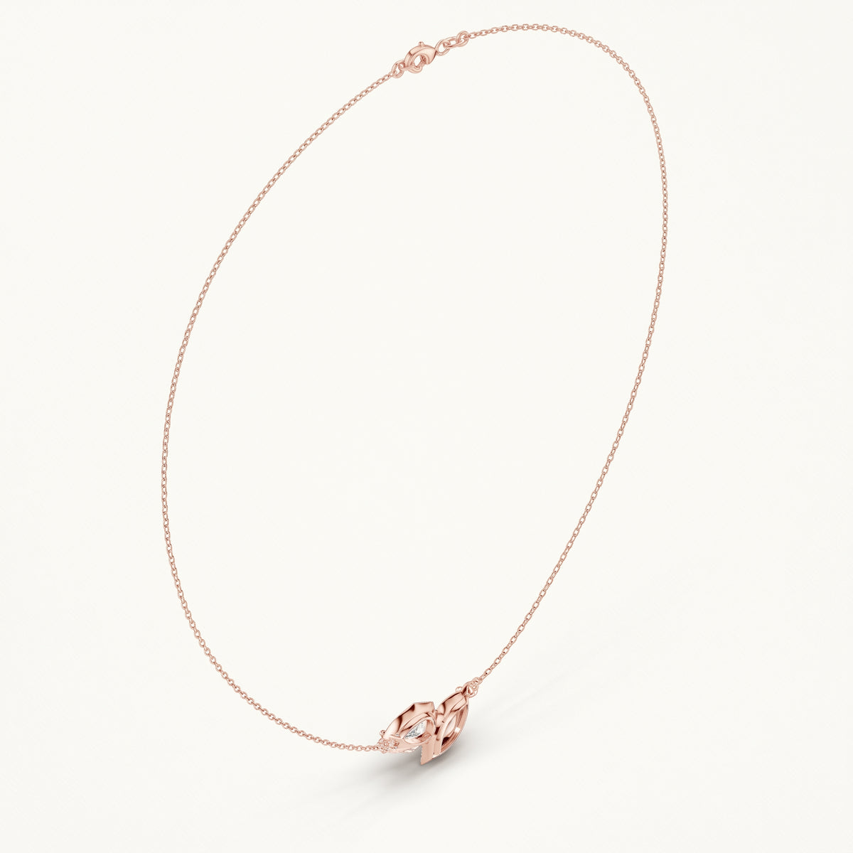 The Sylvara 3.00 CT Two-Stone Diamond Necklace