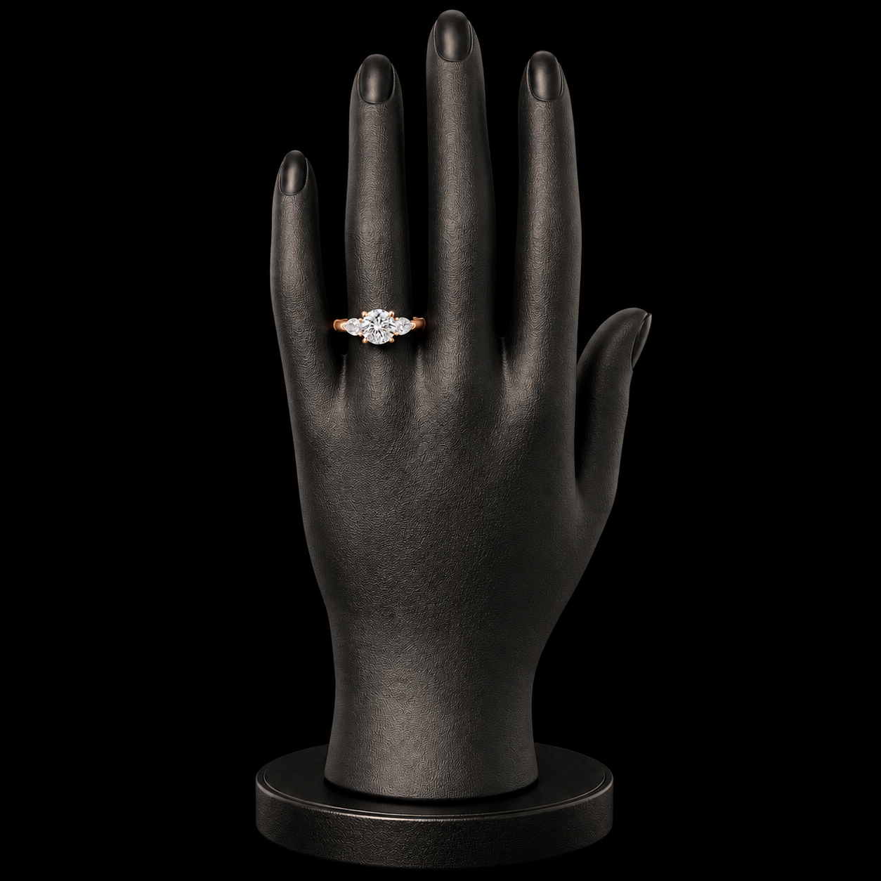The Virelia 1.50 CT Three-Stone Diamond Ring
