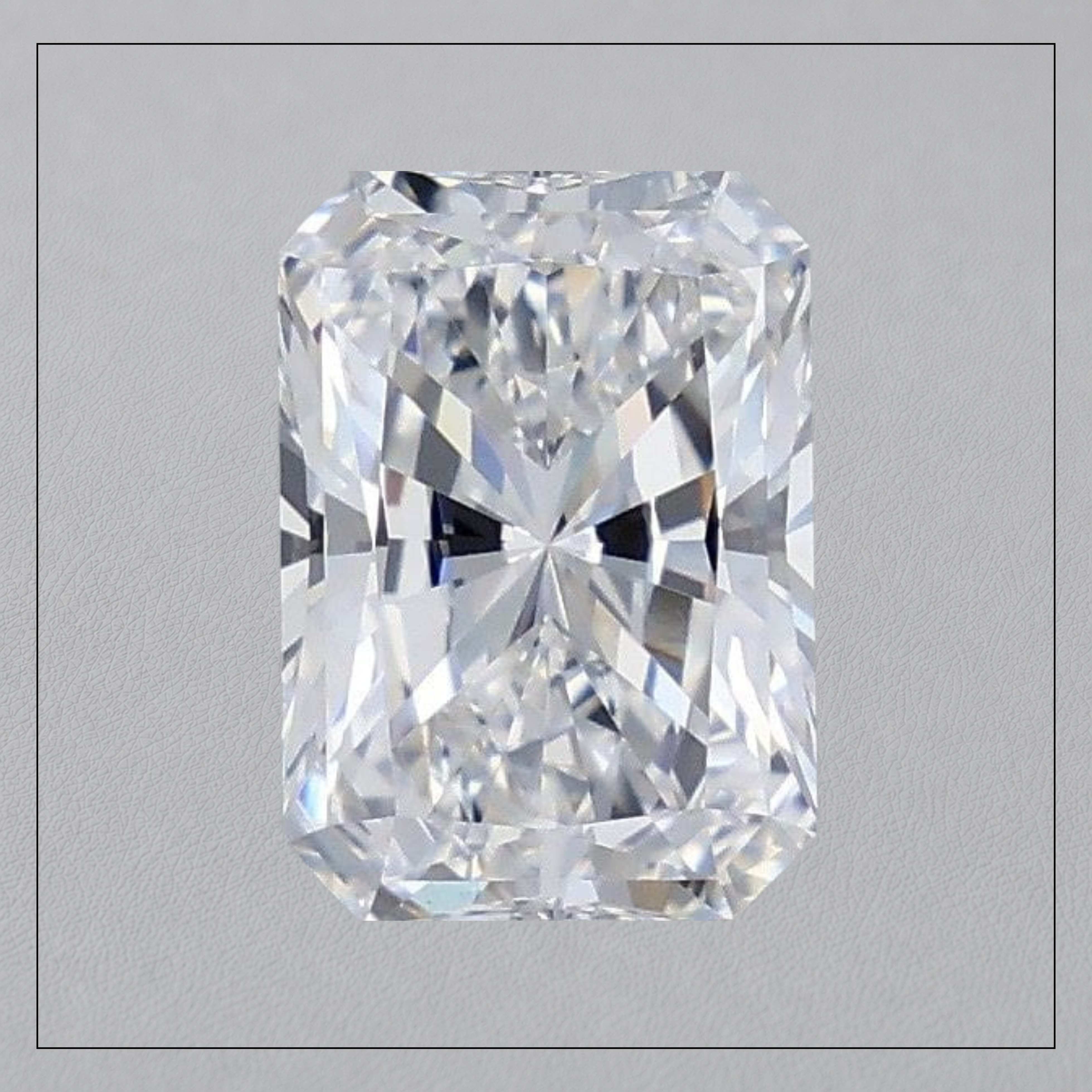 4.00 CT VVS2 D Radiant Lab Grown Diamond