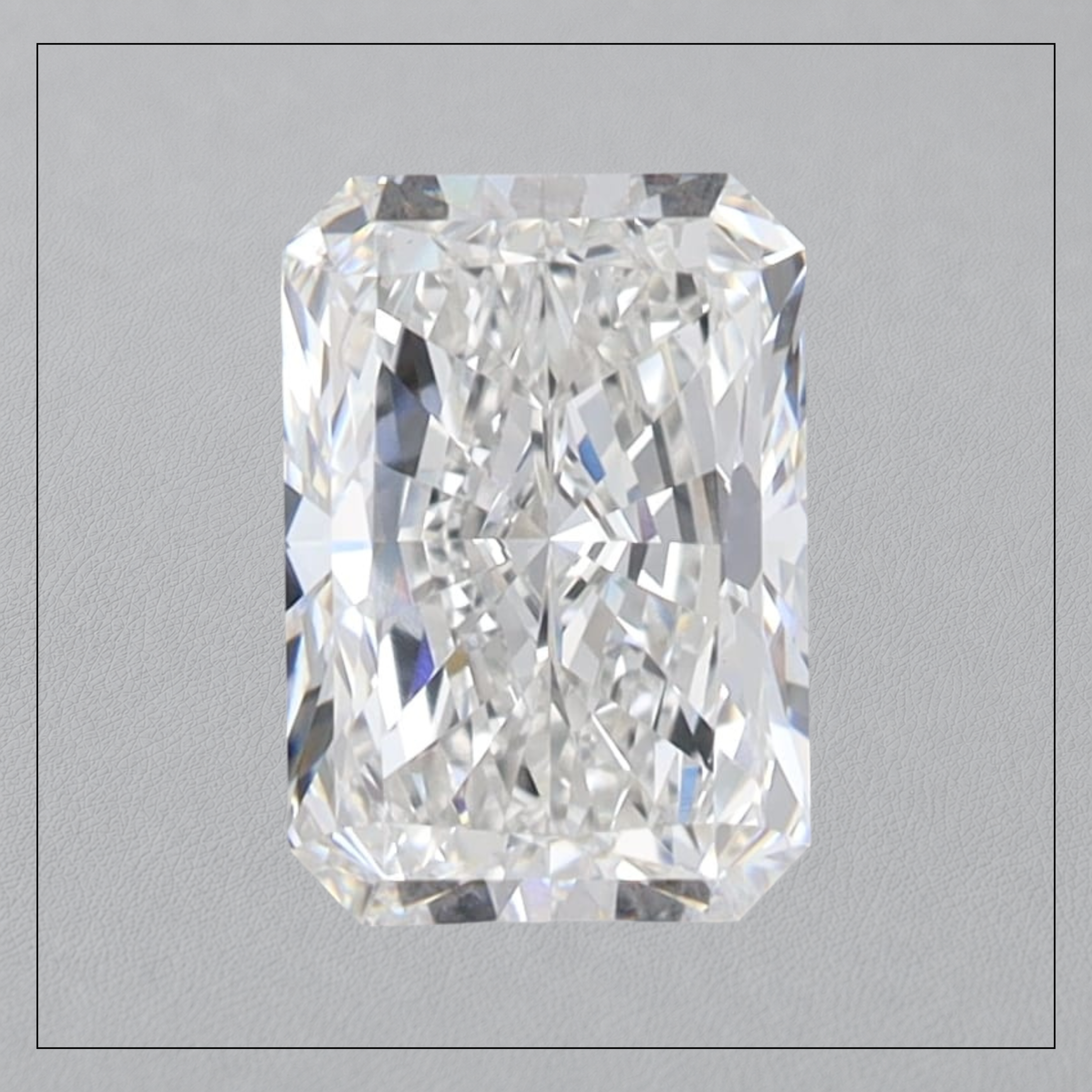 5.00 CT VS2 E Radiant Lab Grown Diamond