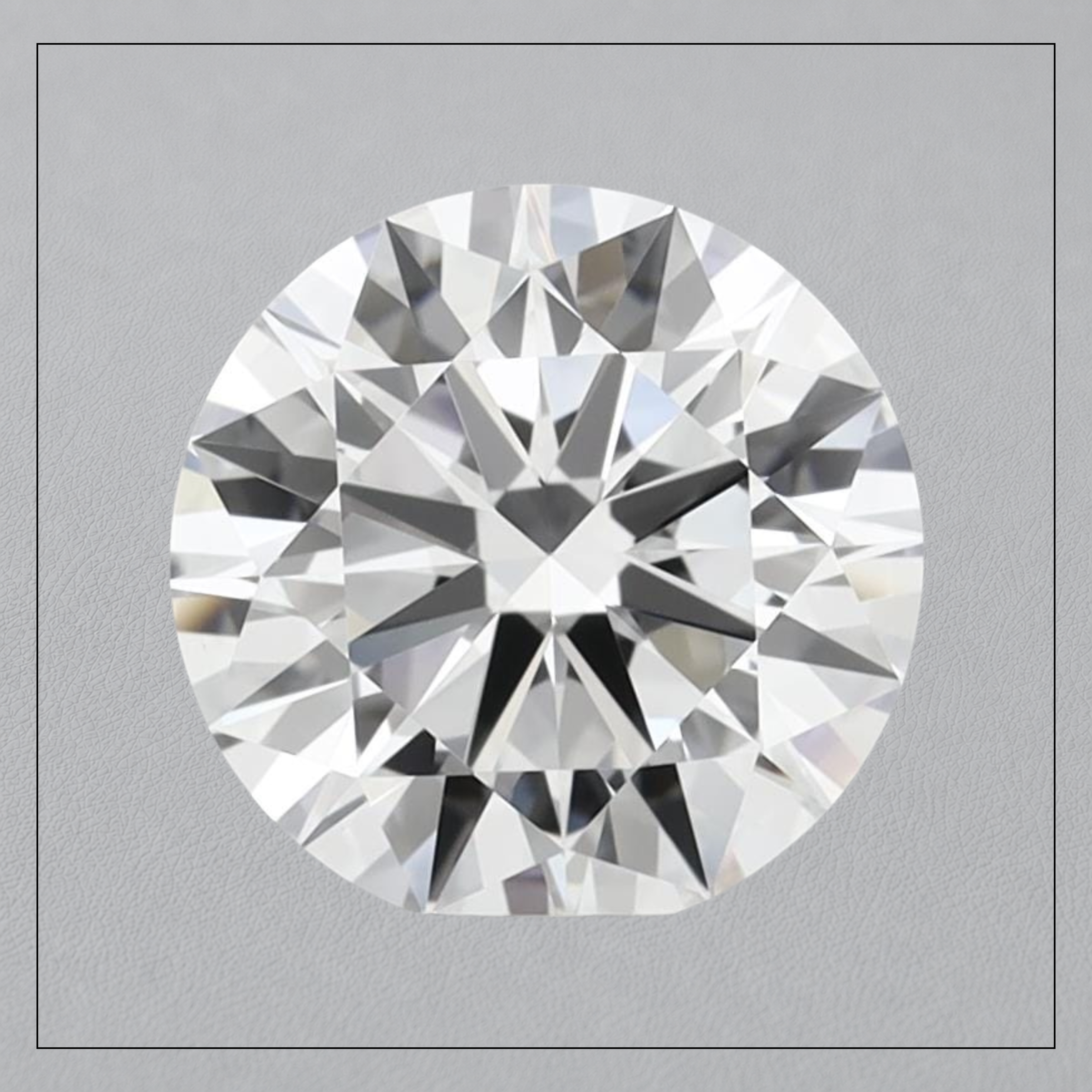 2.5 CT VVS2 E Round Lab Grown Diamond