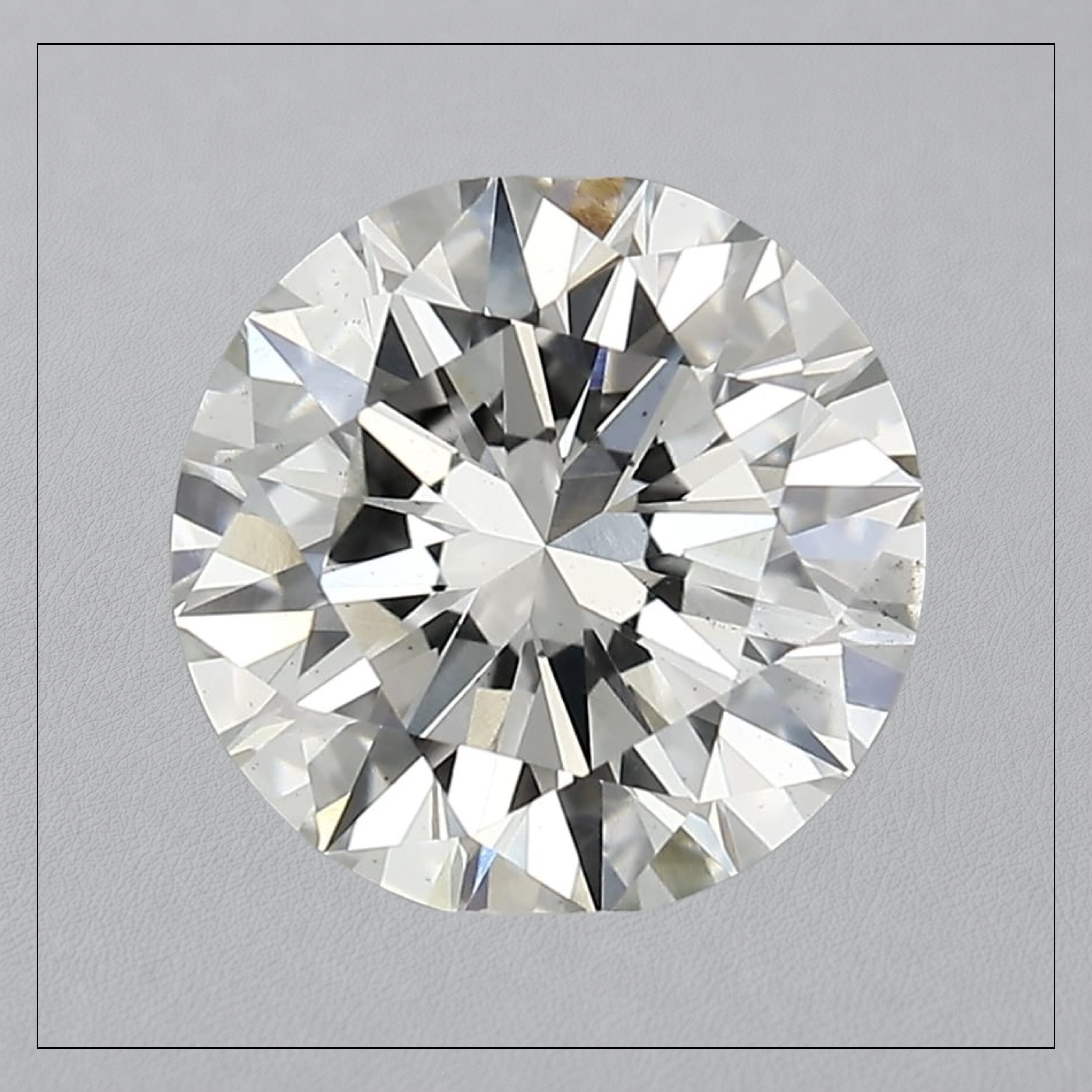 1.5 CT VS2 F Round Lab Grown Diamond