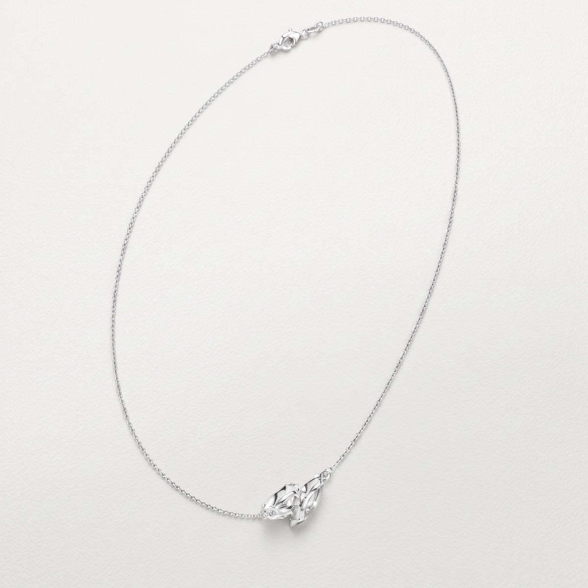 The Sylvara 3.00 CT Two-Stone Diamond Necklace
