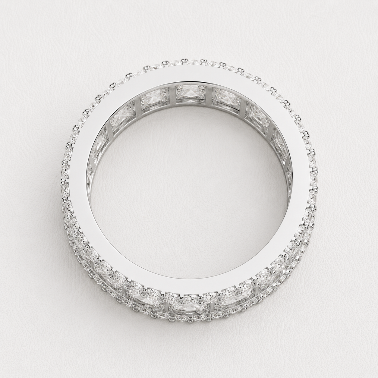 The Orsavia 3.54 CT Diamond Eternity Ring