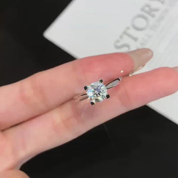1.20ct Lab Grown Round Diamond Pavé Engagement Ring | Basket Set | IGI Certified | Custom Gold
