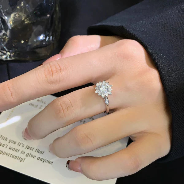 Round 1.60tcw Lab Diamond Halo Pave Engagement Ring | IGI Certified DEF VVS–VS | Yellow Gold