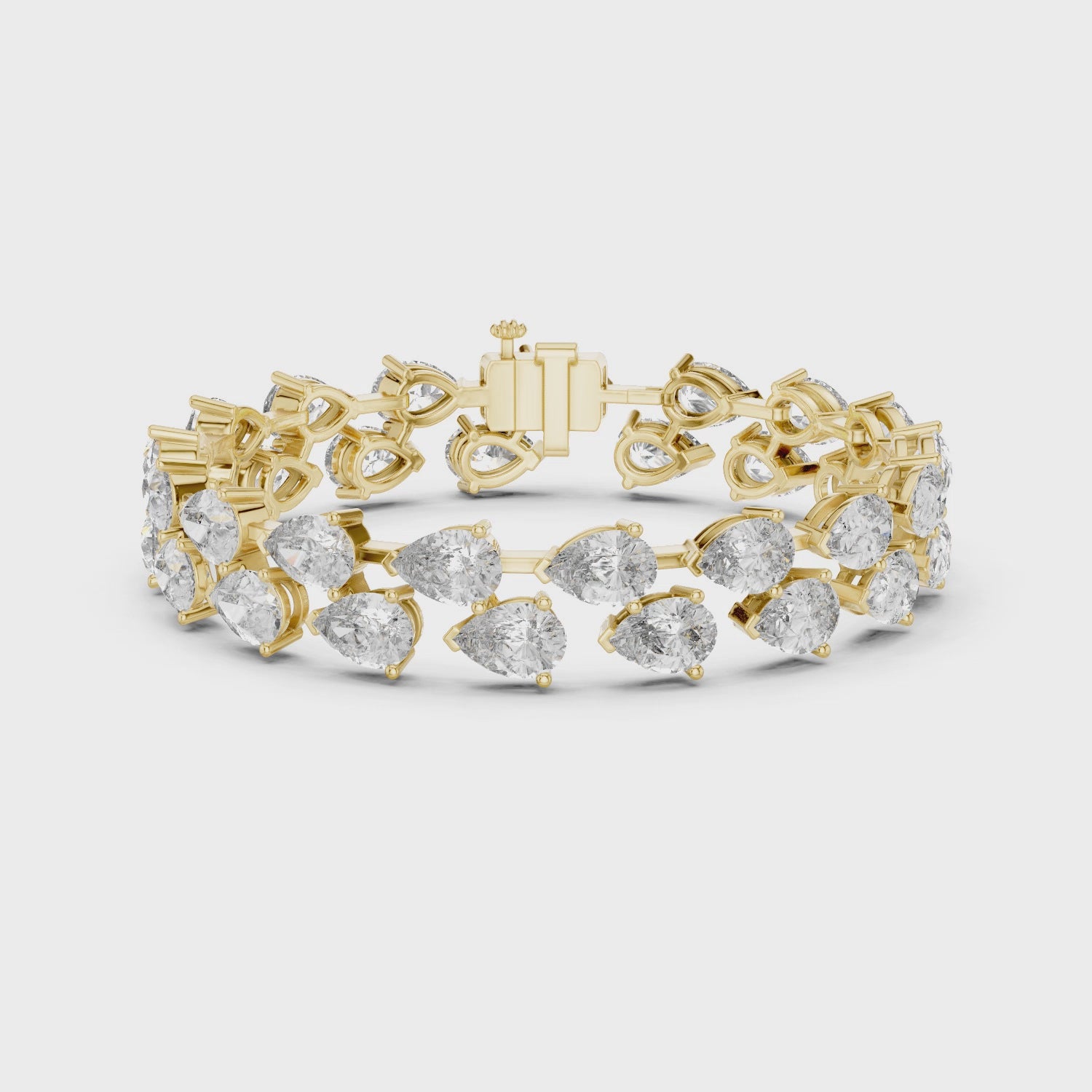 The Avelisse 26.52 CT Diamond Bracelet | Gold